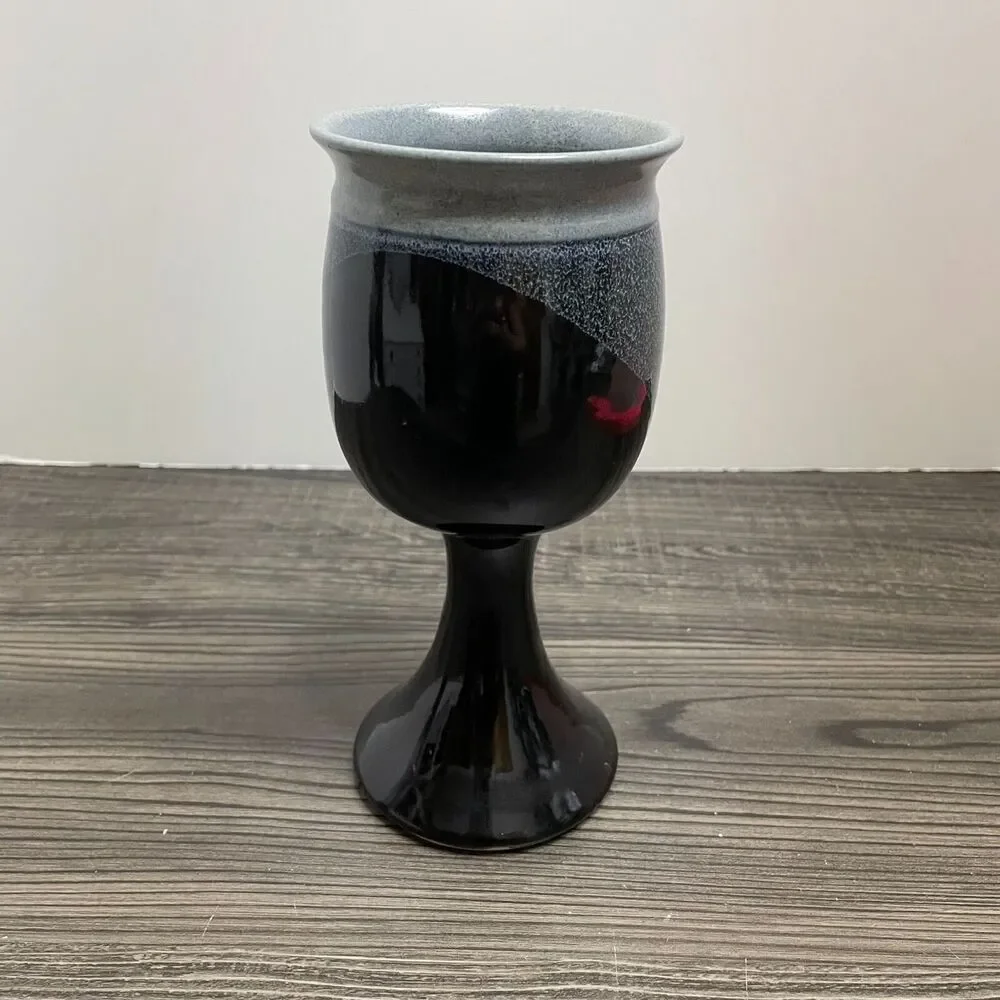 Vintage Renaissance Festival Goblet Mug Dragon Emblem 1994